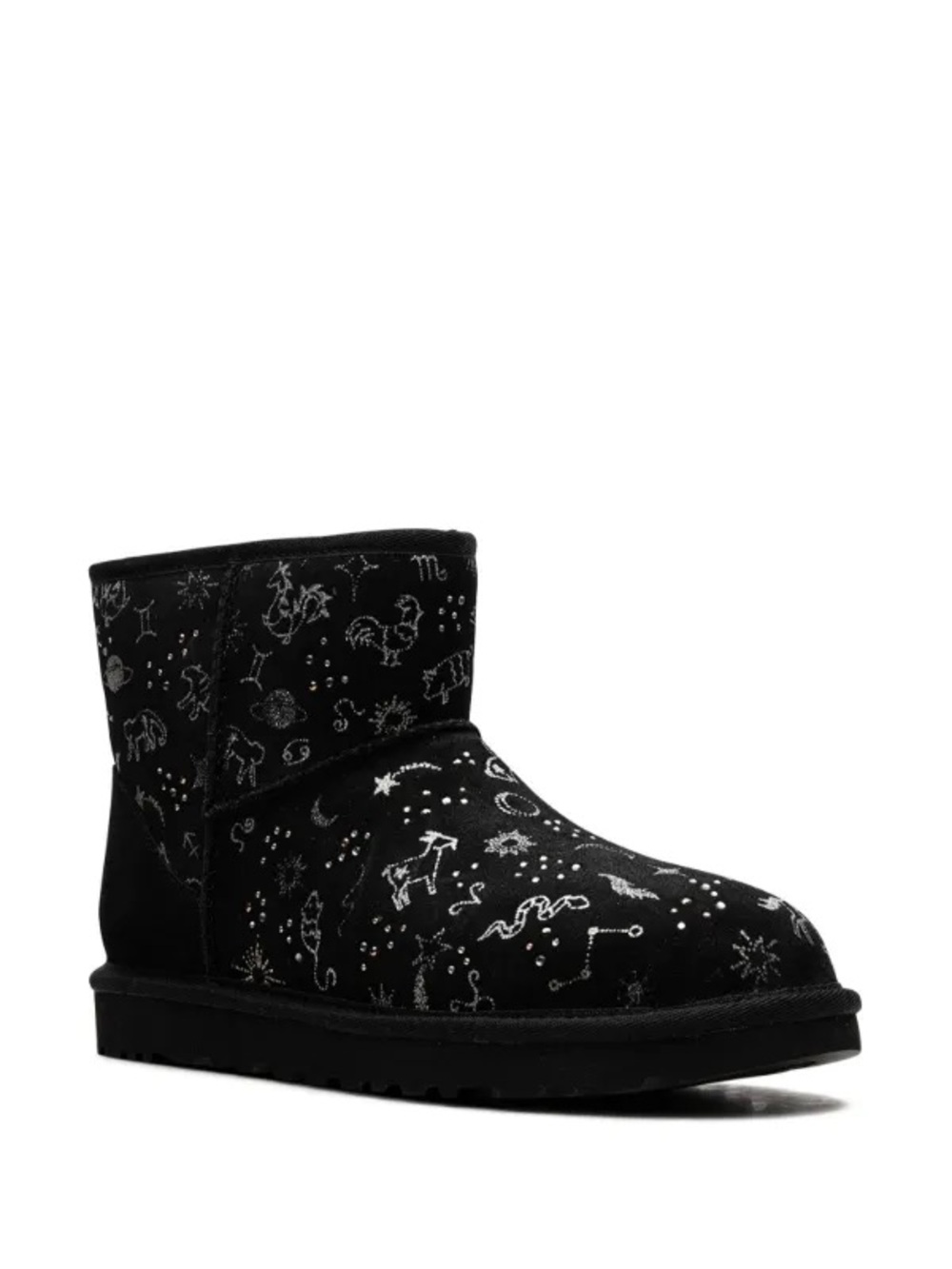 Zodiac Star & Constellation Print Mini Boots